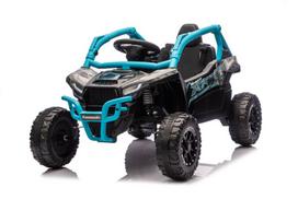 Elektrinis vaikiškas automobilis Kikka Boo Kawasaki KRX 1000 mėlynas-juodas 24V