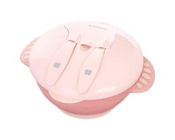 Kūdikių maitinimo rinkinys KikkaBoo Pink, 6+ mėn., 500 ml
