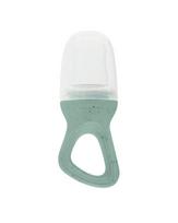 Minkšto maisto maitintuvas KikkaBoo Platinum Silicone Sage, BPA neturintis silikonas, 6m+