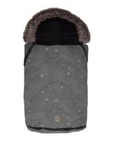 Miegmaišis vežimėliui Kikka Boo Trendy Galaxy Grey, neperšlampamas, su fliso pamušalu, universalus