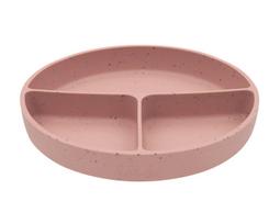 Padalinta lėkštė KikkaBoo Platinum silikoninė Blush 6m+