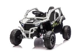 Elektrinis automobilis Kikka Boo Kawasaki KRX 1000 24V, odinė sėdynė, EVA ratai