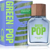 Benetton United Dreams Green Pop EDT tualetinis vanduo vyrams, 100 ml