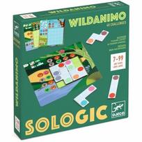 Loginis žaidimas - Laukiniai gyvuliai, Djeco Sologic DJ08521