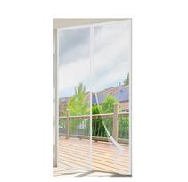 Wzlxcxxy magnetinis tinklelis nuo uodų durims 90 × 220 cm, baltas