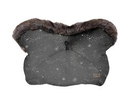 Vežimėlio rankų mova Kikka Boo Trendy Galaxy pilka, neperšlampama, šilta