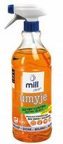 Stiklų ir plytelių valiklis Mill Clean Umyje 1,22 l, be dryžių, tinka įvairiems paviršiams, malonaus kvapo