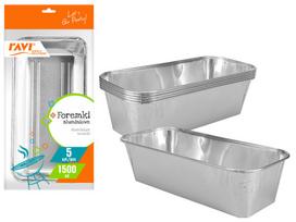 Ravi kepimo formos 1500 ml, 5 vnt.