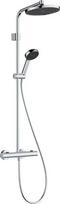 Hansgrohe Activera S 240 1jet EcoSmart dušo sistema su termostatu Ecostat Fine, chromas, 28078000