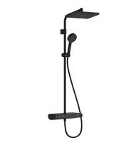 Dušo sistema Hansgrohe matinė juoda 290x180