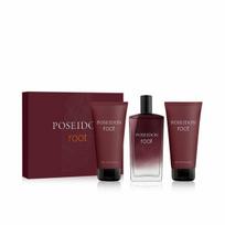 Kvepalų dovanų rinkinys Poseidon Root EDT 100 ml + losjonas po skutimosi + dušo gelis