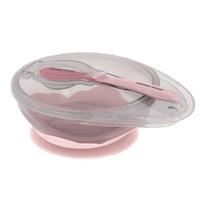 Kūdikio maitinimo rinkinys KikkaBoo Pink, 4+ mėn., 250 ml, 2-jų dalių