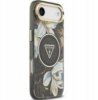 GUESS IML BLIZGATŲ GĖLIŲ TRIKAMPIO MAGSAFE DĖKLAS IPHONE AIR SU GĖLĖMIS