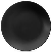 Sekli pietų lėkštė juoda keramika Orion 27 cm