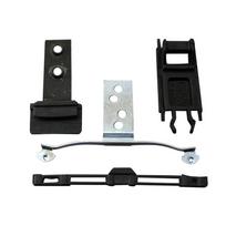 ESR510 4 vnt. Stoglangio užuolaidėlės bėgelio slankiklio apdailos taisymo klipai BMW 3 E46 1997-2003 Prieš atnaujinimą 54138246027 54138246025