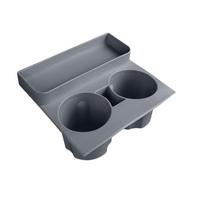 Cup Holder Insert Replacement for Tesla Model 3Y, Silicone Car Cup Holder Replacement Accessories pilka