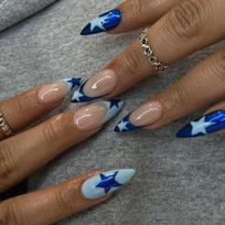 Nail Art Nail Film Star Almond Nail False Nail Nail Art Film Nail Sticker Nail Film Nail Film