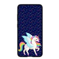 Telefono dėklas Samsung Galaxy S25 S24 S23 iPhone 16 15 Xiaomi Redmi Note 14 13 12 16E X 11 Pro Max OPPO Moto G85 G54 Huawei Plakatas Vienaragis Arklys Dangtelis for Motorola Edge 50 neo rausvai ruda