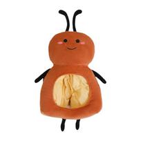 Juokingas tarakono kostiumo galvos apdangalas Minkštas pliušinis tarakono galvos apdangalas Vaikams Suaugusiems Helovino Cosplay Gimtadienio Šventėms ir Mokyklos Renginiams 1 brown