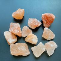 Himalayan Salt Rough Stone, Himalayan Salt Chunk, Orange salt, Natural mineral underground salt cuarzo blanco piedra natural 40g oranžinė
