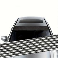 Lipni priekinio automobilio stiklo saulės apsaugos plėvelė 20×150cm Atspari vandeniui vinilinė šilumos izoliacinė langų plėvelė UV apsauga Automobilio stiklo lipdukas 20x150cm/ 7.87x59.06inch juoda