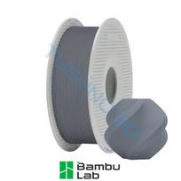 3D plastikas Bambu Lab PLA matinė pelenų pilka su rite (11102) 1.75mm/1kg