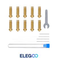 ELEGOO Neptune 4 Plus/Max nozzle rinkinys (0.4 mmx3 vnt., 0.6 mmx1 vnt., 0.8 mmx1 vnt.)