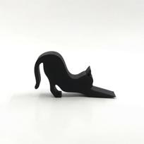 Adorable Sitting Animal Door Wedge (Cat/Dog), Scratch-Resistant Decorative Door Stopper, Practical Home Entryway Accessory