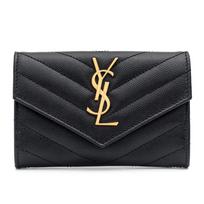[Saint Laurent] Monogram Small Envelop Women's Business/Card Holder 414404-BOW01-1000