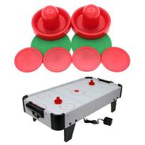 4vnt oro ritulio stalo vartai su ritulio veltinio stūmimo rankenomis Mallet Grip Red 96mm
