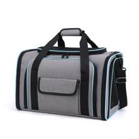 Cat Bag Outdoor Portable Cat Backpack Pet Outdoor Single Shoulder Expandable Portable Cat Backpack 47*24*28cm gray