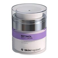 SkinInspired Retinolio naktinis kremas nuo raukšlių ir senėjimo/Lengvas kremas nuo senatvinių dėmių, smulkių linijų ir raukšlių/Kremas nuo senėjimo (50 g)