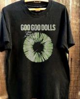 2026 Summer Womens Vintage The Goo Goo Dolls Band TShirt Unisex Cotton and Breathable Short Sleeve Oversized Loose Casual S