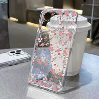 Phone Case for Xiaomi POCO X7 Pro X6 X5 M3 X3 NFC X4 GT M4 F5 Mi 11 Lite 5G NE 11T Transparent Retro Flower Shockproof Cases POCO X6 5G
