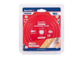 Pjovimo diskas SPECIALIST+ Multimaterial PREMIUM, 48T (165 mm / 190 mm)