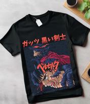 Berserk T-shirt Japanese Anime Shirt Anime Manga Shirt Trendy Shirt Anime M