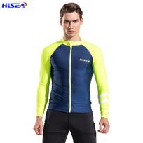 0.5mm Split Snorkeling Suit Men Women UV Protection Quick Dry Long Sleeve Rash Guard Set Small