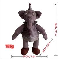25CM FNAFS Secret of the Mimic Plush Toy Game Joker Plush Doll Soft Toy Merch Stuffed Animal Pillow Room Decor Birthday Gifts