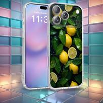 Retro Fruit lemon Phone Case For iPhone 16,14,11,17,13,15,12,Air,Plus,Pro,Max,E,Mini Frosted for MagSafe Magnetic iPhone15