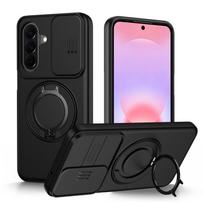 Magnetic Case with Stand Ring Holder Camera Lens Cover for Samsung Galaxy A27 for Samsung Galaxy A27 juoda
