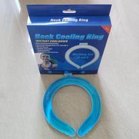Be baterijos ledo kaklo žiedas PCM aušinantis kūno aušintuvas Naujas kaklo aušintuvas bėgimui, sodininkystei, žygiams mėlyna