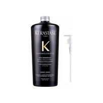 Kerastase Šampūnas/šampūno muilas Juodasis Deimantas Pagrindinis Šaltinis Šampūnas, glotnus, kvapnus ir švarus, citrinos kvapo, drėkinantis, didelis 1000ml (su siurblio galvute) juoda