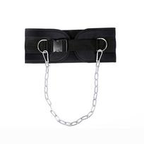 Accessories Waist Strength Bodybuilding Weight Lifting Belt Fitness Equipment Training Pull up With Chain Black Dipping Strap Comprehensive Fitness Exercise juoda
