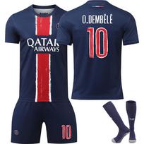 Vaikų sportiniai drabužiai Paryžius Dembele Futbolo marškinėliai YSHT 140-150 cm Poliesteris Mėlyna 120-130 cm mėlyna
