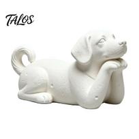 3D Printed Dog Figurine, Cute Puppy Figures, Small Animal Figurines, Realistic Detailed Puppy Statue for Dog Lovers balta