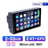 REAKOSOUND 7  Android 11 Car MultiMedia Player 2 Din Universal WIFI GPS Car Audio FM Radio Bluetooth Mirror Link HD 2USB 7" 2u 2-32G