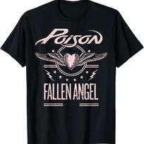 Poison - Fallen Angel T-Shirt S juoda