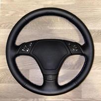 Car Steering Wheel Cover Microfiber Leather For BMW E36 1996 1997-2000 E46 1998-2000 Z3 E367 Car Interior Car Styling Red Thread