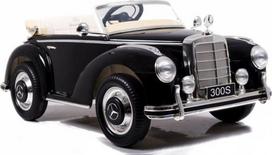 Lean Cars Vienvietis vaikiškas elektromobilis Mercedes 300S LS-618, juodas blizgus
