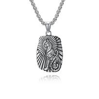 Ins Ancient Egyptian Cat God Best Necklace Men's Niche Personality Literary Retro Sweater Chain Pendant 2026 60CM
